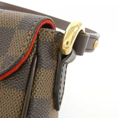 Pre-owned Louis Vuitton Ebene Coated Canvas Shoulder Bag ()