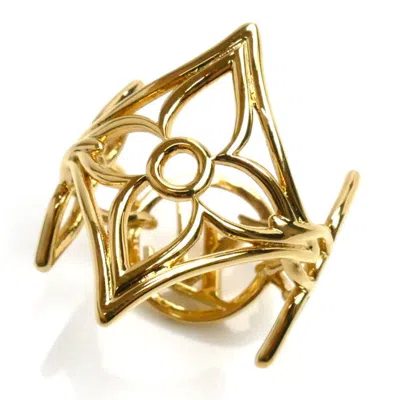 Pre-owned Louis Vuitton Gold Gold Plating Band Ring ()