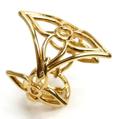 Pre-owned Louis Vuitton Gold Gold Plating Band Ring ()