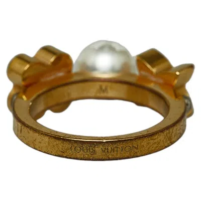 Pre-owned Louis Vuitton Gold Gold Plating Band Ring ()