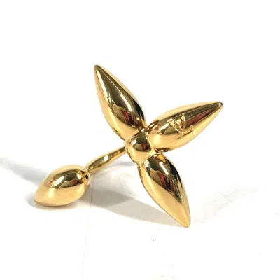 Pre-owned Louis Vuitton Gold Metal Band Ring ()