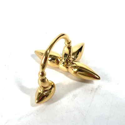 Pre-owned Louis Vuitton Gold Metal Band Ring ()