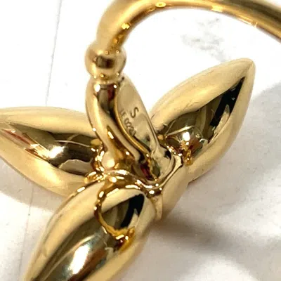 Pre-owned Louis Vuitton Gold Metal Band Ring ()