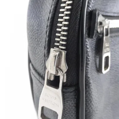Pre-owned Louis Vuitton Graphite Coated Canvas Shoulder Bag ()