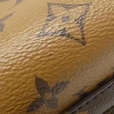 Pre-owned Louis Vuitton Marron Coated Canvas Backpack ()