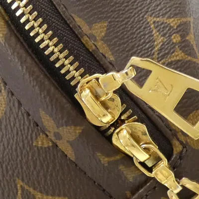 Pre-owned Louis Vuitton Marron Coated Canvas Backpack ()
