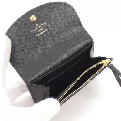 Pre-owned Louis Vuitton Marron Coated Canvas Coin Purse/coin Case ()