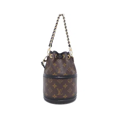 Pre-owned Louis Vuitton Marron Coated Canvas Shoulder Bag ()