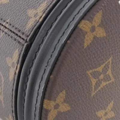 Pre-owned Louis Vuitton Marron Coated Canvas Shoulder Bag ()
