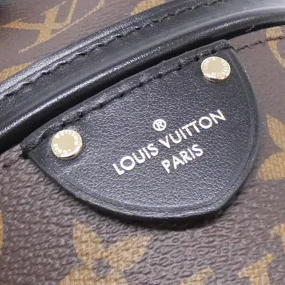 Pre-owned Louis Vuitton Marron Coated Canvas Shoulder Bag ()