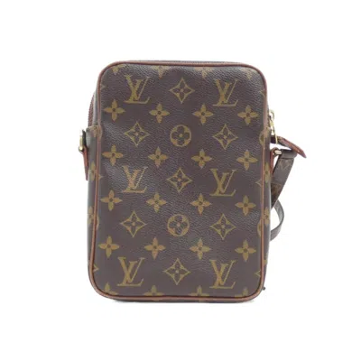 Pre-owned Louis Vuitton Marron Coated Canvas Shoulder Bag ()