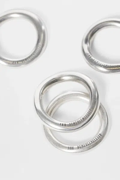 Ann Demeulemeester Herta 4 Piece Ring Set