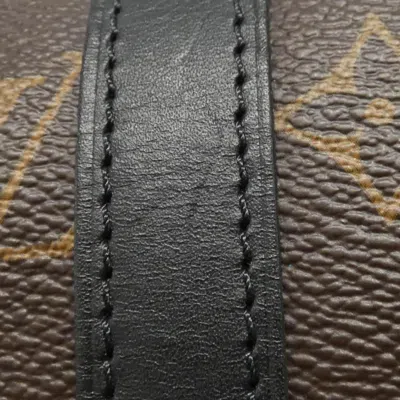 Pre-owned Louis Vuitton Marron Monogram Macassar Coated Canvas Backpack ()
