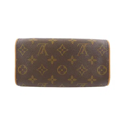 Pre-owned Louis Vuitton Marron Monogram Monogram Pochette Shoulder Bag ()