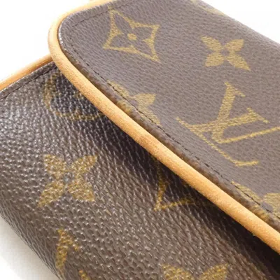 Pre-owned Louis Vuitton Marron Monogram Monogram Pochette Shoulder Bag ()