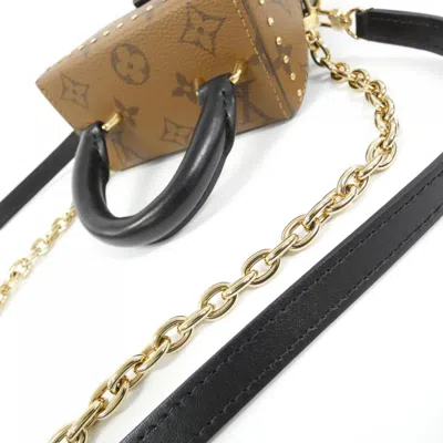 Pre-owned Louis Vuitton Marron Monogram Reverse Monogram Reverse Shoulder Bag ()