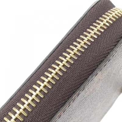 Pre-owned Louis Vuitton Marron Monogram Rose Ballerine Monogram Long Wallet (bi-fold) ()