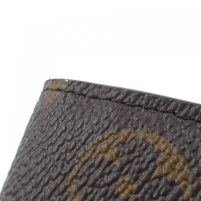 Pre-owned Louis Vuitton Marron Rose Ballerine Coated Canvas Long Wallet (bi-fold) ()