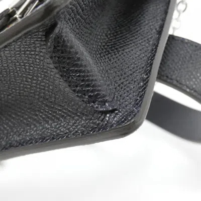 Pre-owned Louis Vuitton Monogram Blue Leather Shoulder Bag ()