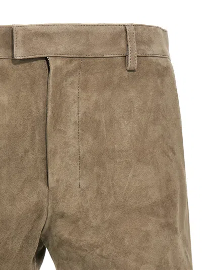 Ami Alexandre Mattiussi Ami Paris Women Suede Shorts In Black