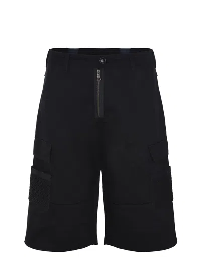 Andersson Bell Cargo Shorts Made Of Cotton. In Black