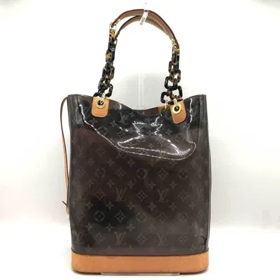 Pre-owned Louis Vuitton Monogram Vinyl Vinyl Leather Tote Bag ()