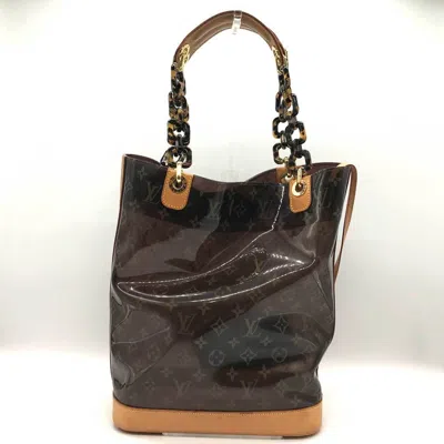 Pre-owned Louis Vuitton Monogram Vinyl Vinyl Leather Tote Bag ()