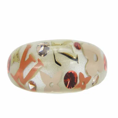 Pre-owned Louis Vuitton Multi-color Plastic Band Ring ()