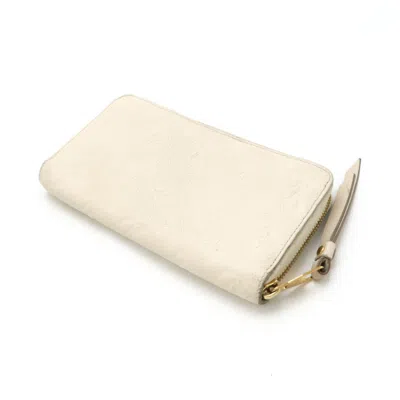 Pre-owned Louis Vuitton Neige Monogram Empreinte Long Wallet (bi-fold) ()
