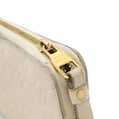 Pre-owned Louis Vuitton Neige Monogram Empreinte Long Wallet (bi-fold) ()