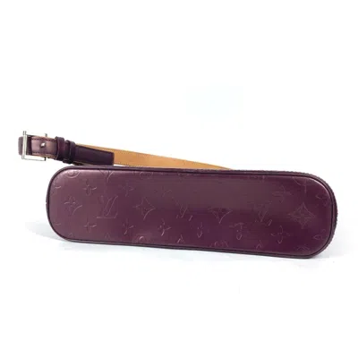 Pre-owned Louis Vuitton Purple Violet Monogram Mat Shoulder Bag ()