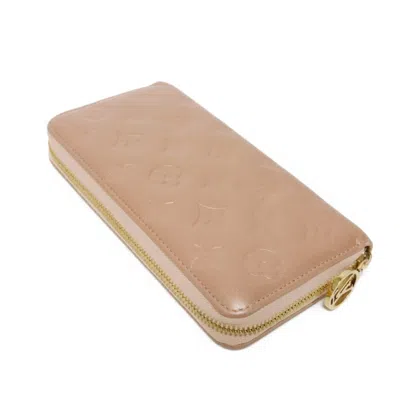 Pre-owned Louis Vuitton Rose Gold Leather Long Wallet (bi-fold) ()
