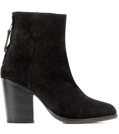 Shop Rag & Bone Ashby Suede Ankle Boots In Llack