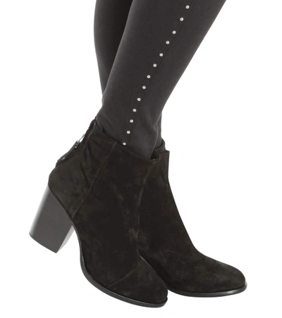 Shop Rag & Bone Ashby Suede Ankle Boots In Llack