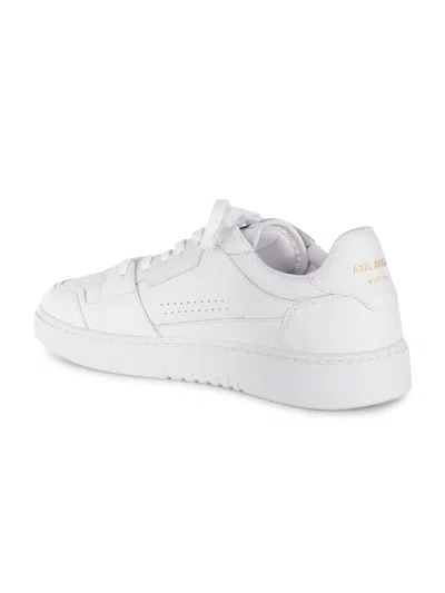 Axel Arigato Dice Lo Sneakers In White Suede And Leather In White
