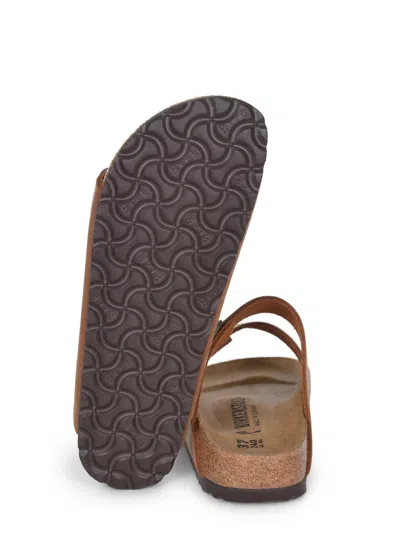 Birkenstock Arizona Slides In Brown