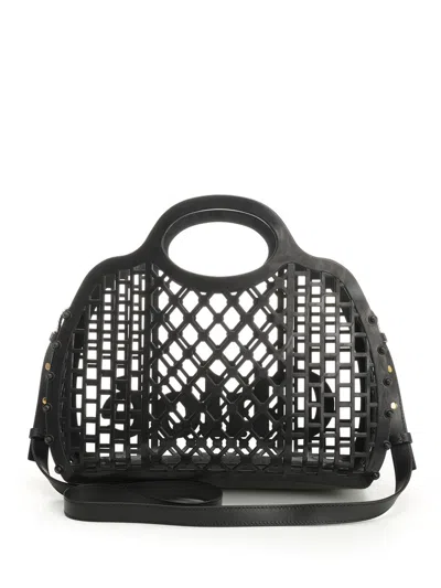 Chloé S517 - Chloe Cage Handbags Black