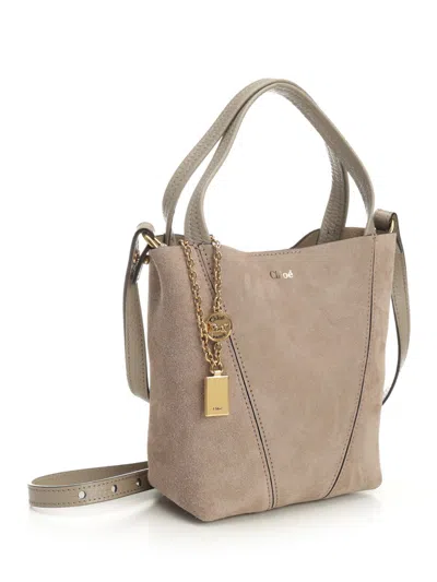Chloé S812 - Chloe Spin Handbags Grey