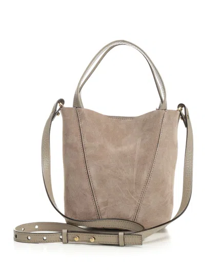 Chloé S812 - Chloe Spin Handbags Grey