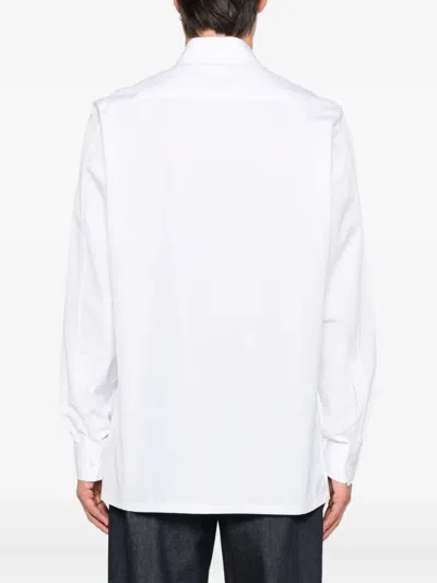 Givenchy Classic Fit Shirt With Logo Print Clothing