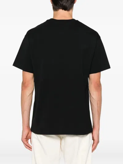 Givenchy Cotton T-shirt With Stamp Print Clothing In Black