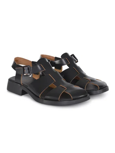 Camper Dana Buckled Sandals In Black