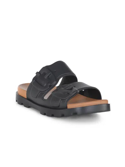 Camper Brutus Sandals In Black