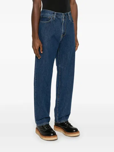Carhartt Wip Aaron Trousers Jeans Clothing In Blue