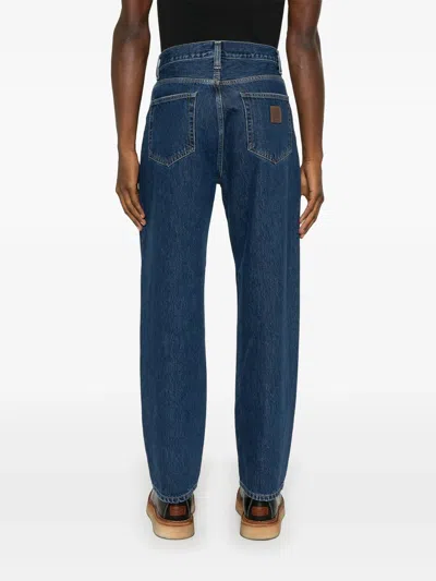 Carhartt Wip Aaron Trousers Jeans Clothing In Blue