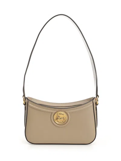 Chloé P989 - Horse Medal Shoulder Bags Brown