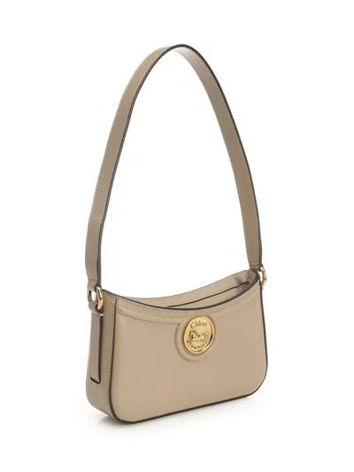 Chloé P989 - Horse Medal Shoulder Bags Brown