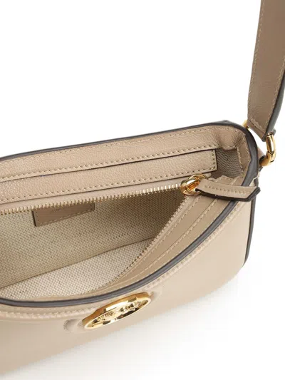 Chloé P989 - Horse Medal Shoulder Bags Brown