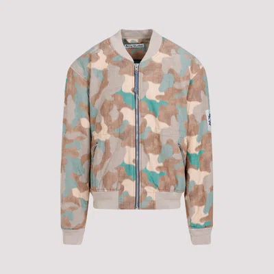 Acne Studios Jackets Multicolour In Brown