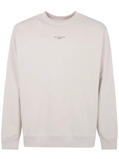 Drôle De Monsieur Le Sweatshirt Slogan Classique Clothing In Neutral